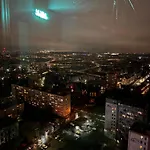 Hanza Tower - 22 Floor, Swimming Pool & Lägenhet *