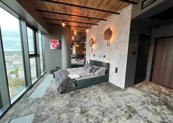 Appartement Hanza Tower - 22 Floor, Swimming Pool & Szczecin